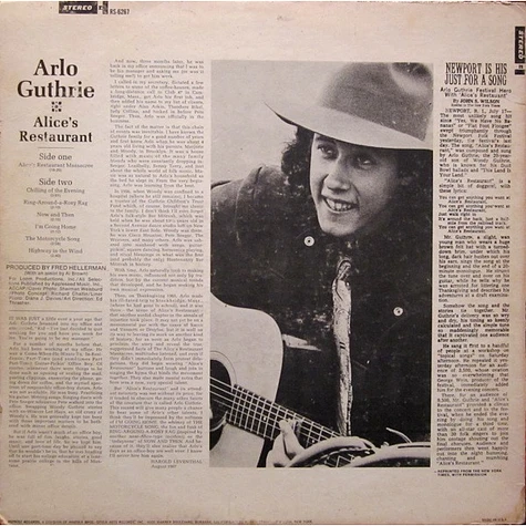 Arlo Guthrie - Alice's Restaurant