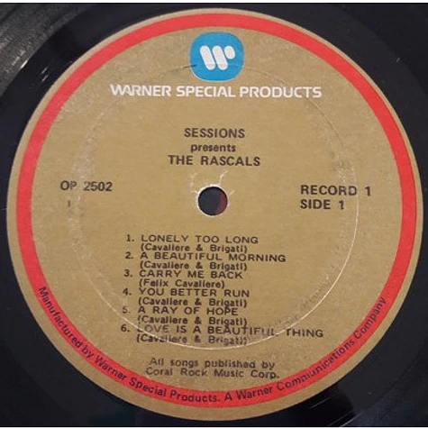 The Rascals - Sessions Presents The Rascals