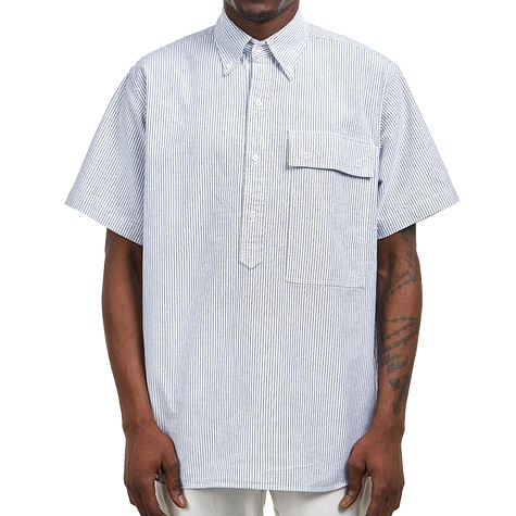 Beams Plus - B.D. Classic-Fit Burnout Dot Candy Stripe