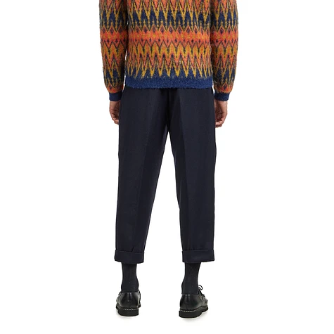 Beams Plus - 2 Pleats Tapered Flannel