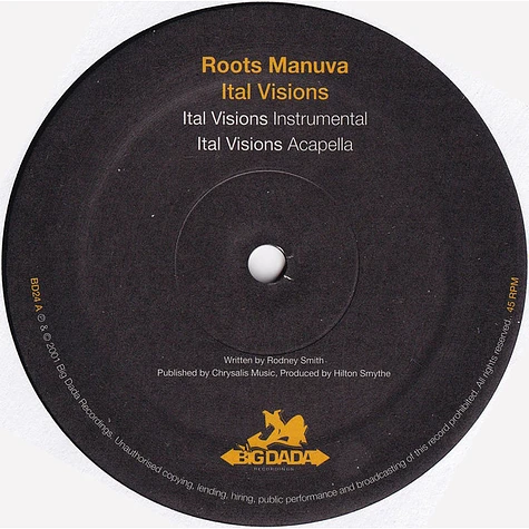 Roots Manuva - Join The Dots / Ital Visions