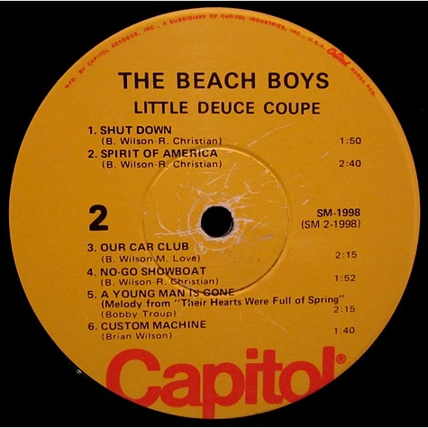 The Beach Boys - Little Deuce Coupe