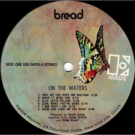 Bread - On The Waters