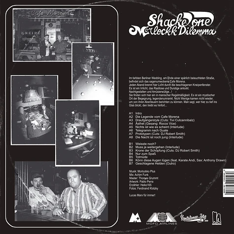 Shacke One & Morlockk Dilemma - Die Legende vom Cafe Morena HHV Exclusive Red Vinyl Edition