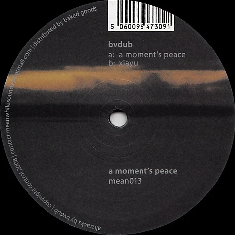 Bvdub - A Moment's Peace