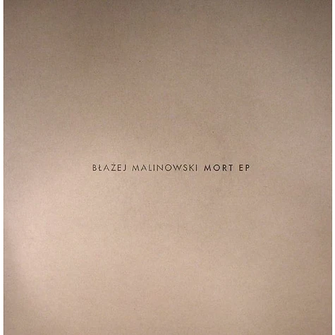 Blazej Malinowski - Mort EP