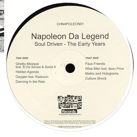 Napoléon Da Legend - Soul Driven - The Early Years