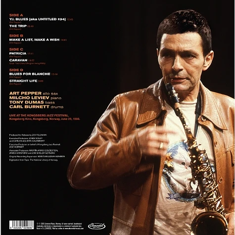 Art Pepper - An Afternoon In Norway