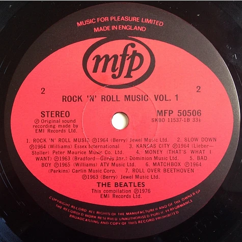 The Beatles - Rock 'N' Roll Music Vol. 1