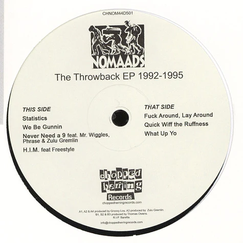 Nomaads - The Throwback EP 1992-1995