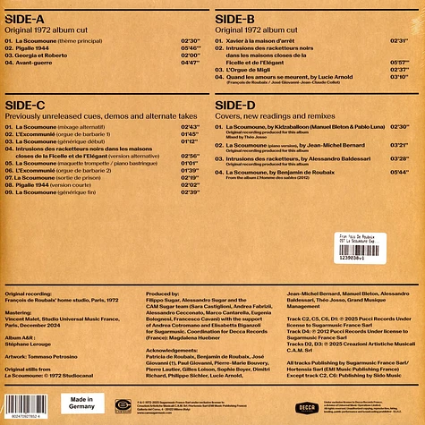 François De Roubaix - OST La Scoumoune Expanded Edition