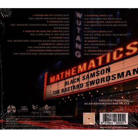 Wu-Tang & Mathematics - Black Samson, The Bastard Swordsman
