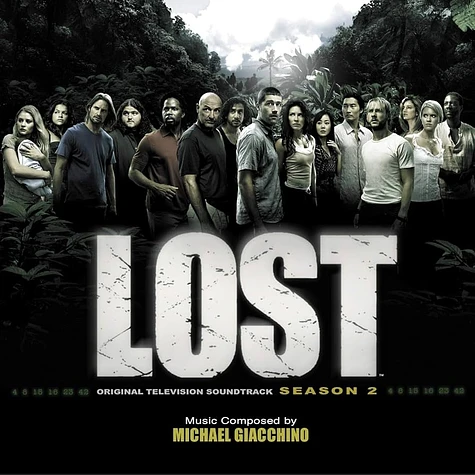 Michael Giacchino - OST Lost: Season 2 Original Television Series Clear Smoke Vinyl Edition