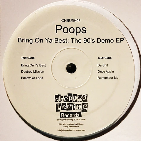 Poops - Bring On Ya Best: The 90's Demo EP