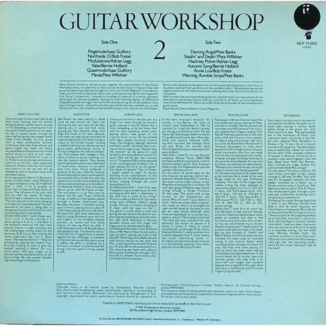 V.A. - Guitar Workshop 2