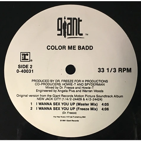 Color Me Badd - I Wanna Sex You Up