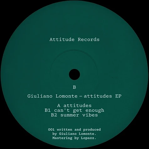 Giuliano Lomonte - Attitudes