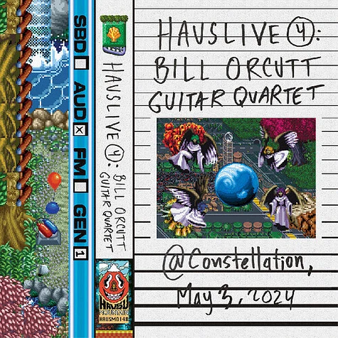 Bill Orcutt Guitar Quartet - Hauslive 4