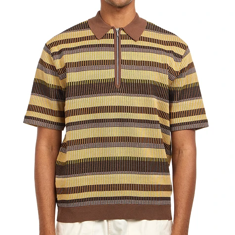 Beams Plus - Half Zip Knit Polo