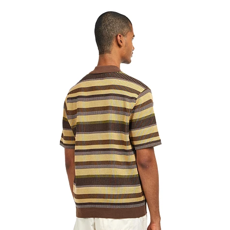 Beams Plus - Half Zip Knit Polo