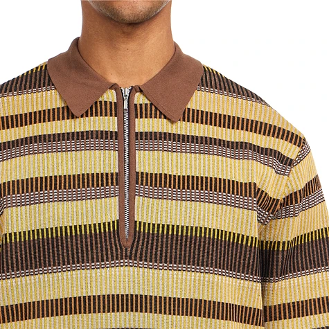 Beams Plus - Half Zip Knit Polo