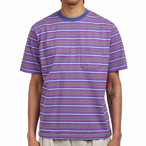 Beams Plus - Pocket Tee Multi Stripe
