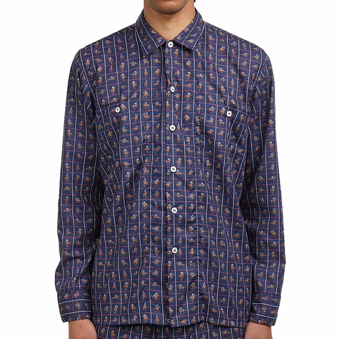 Beams Plus - Mil Open Collar Derby Tattersall