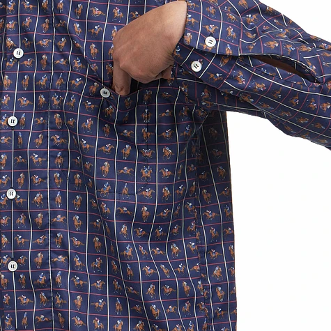Beams Plus - Mil Open Collar Derby Tattersall