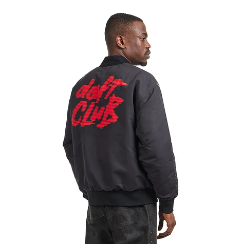 PLEASURES x Daft Punk - Daft Club Reversible Bomber (Black) | HHV