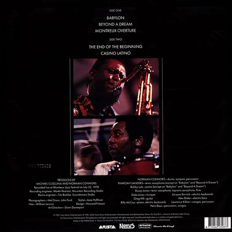 Pharoah Sanders & Norman Connors - Beyond A Dream Live At Montreux Jazz Festival