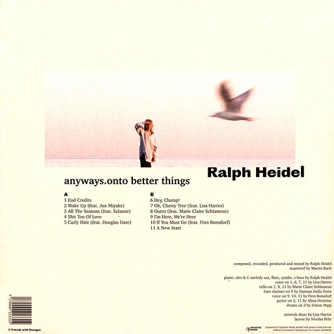 Ralph Heidel レコード Ralph Heidel - anyways.onto better things - Vinyl LP - 2025 - DE