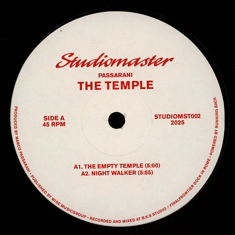 Marco Passarani - The Temple