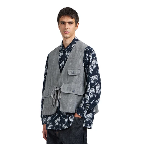 Engineered Garments - Fowl Vest (Light Grey) | HHV