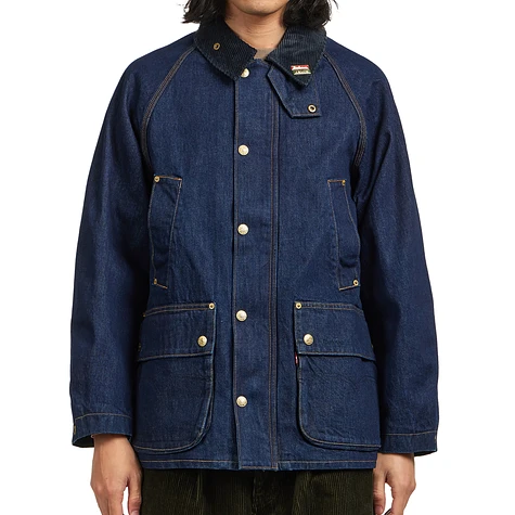 Barbour x Levi's® - Jeansjacke Oversized Bedale (Dark Au) | HHV