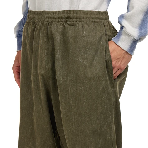 The Trilogy Tapes のbeach pants ビーチパンツ The Trilogy Tapes - TTT BEACH PANTS TEXTURED OLIVE