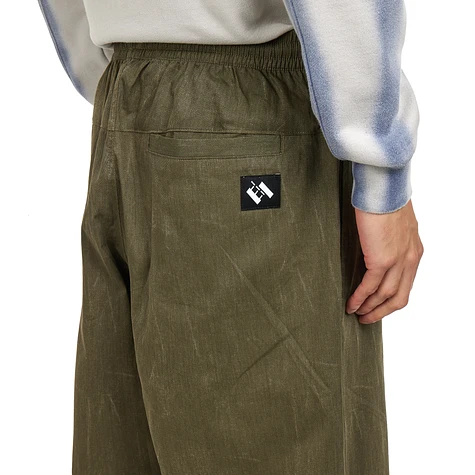 The Trilogy Tapes - TTT Beach Pants (Textured Olive) | HHV