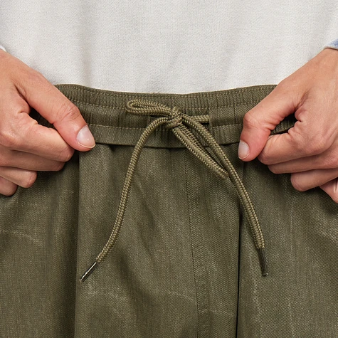The Trilogy Tapes - TTT BEACH PANTS TEXTURED OLIVE