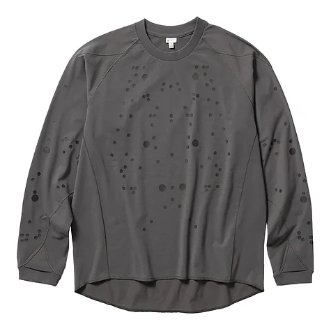 Goldwin 0 - Graphic L/S T-Shirt (Deep Charcoal) | HHV