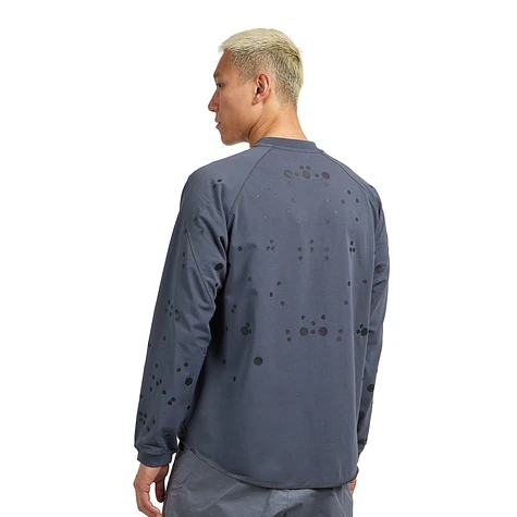 Goldwin 0 - Graphic L/S T-Shirt (Deep Charcoal) | HHV