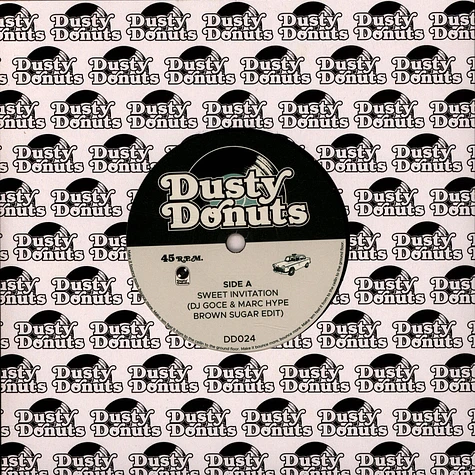 DJ Goce & Marc Hype / DJ Chvare & The Dust Donuts Family - Sweet Invitation / Cosmic Conversations Black Vinyl Edition