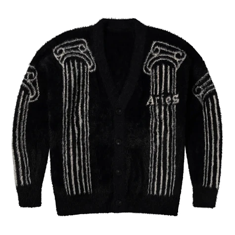 Aries - Oversized Chenille Column Knit Cardigan