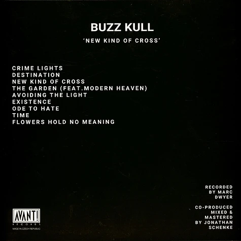 Buzz Kull - New Kind Of Cross 2025 Ice Blue Clear Vinyl Repress Edition ...