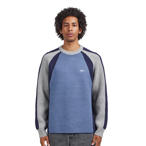 Obey - Raglan Crew Neck Sweater