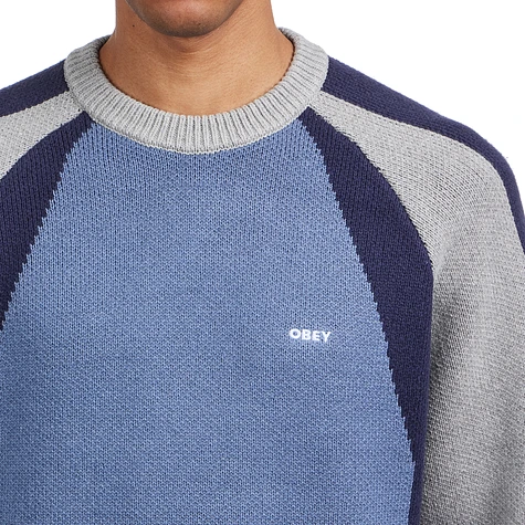 Obey - Raglan Crew Neck Sweater