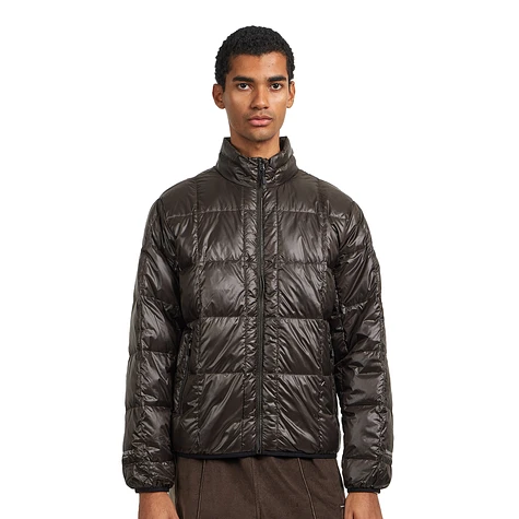 thisisneverthat - Pertex® Light Down Jacket (Brown / Black) | HHV