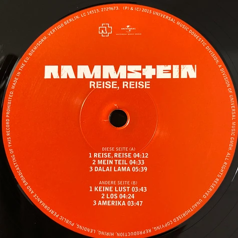 Rammstein - Reise, Reise