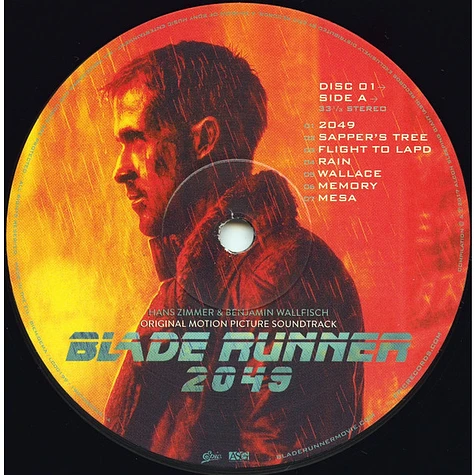 Hans Zimmer & Benjamin Wallfisch - OST Blade Runner 2049