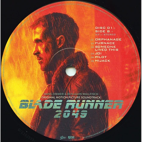 Hans Zimmer & Benjamin Wallfisch - OST Blade Runner 2049