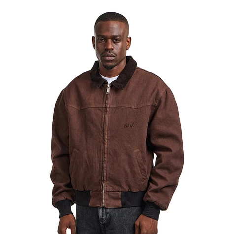 Sky High Farm Universe - Work Jacket Woven (Brown) | HHV