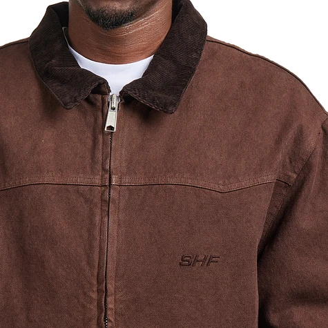 Sky High Farm Universe - Work Jacket Woven (Brown) | HHV